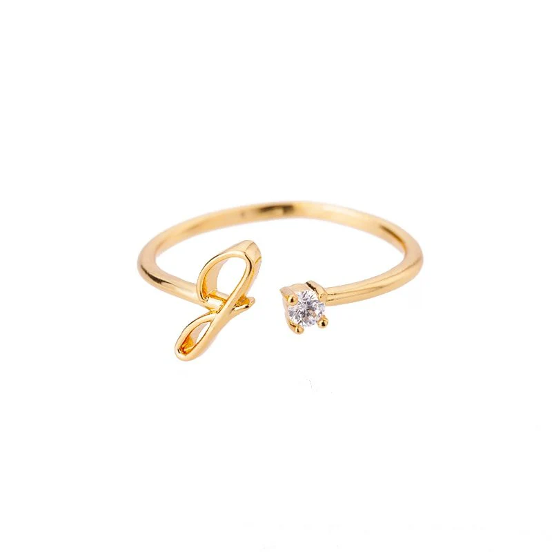 Initial Ring with Luxury Rosebox with Light - Image 72