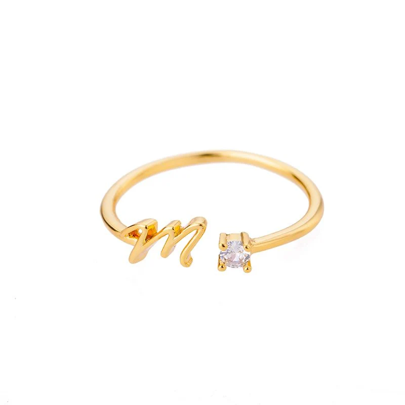 Initial Ring with Luxury Rosebox with Light - Image 75