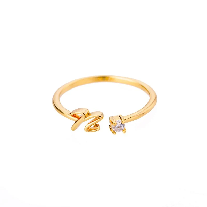 Initial Ring with Luxury Rosebox with Light - Image 76