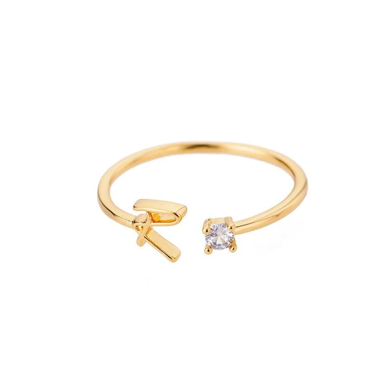 Initial Ring with Luxury Rosebox with Light - Image 80