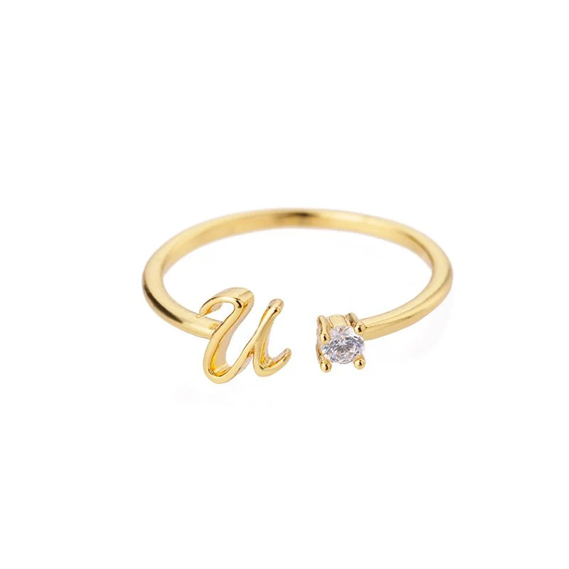 Initial Ring with Luxury Rosebox with Light - Image 83