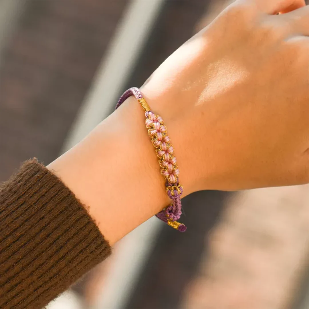 Grandmother & Granddaughter - Blossom Knot Bracelet - Image 4