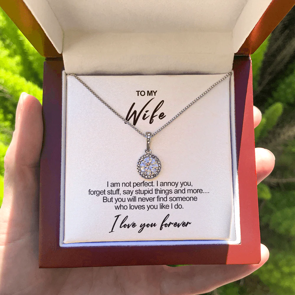 Sterling Silver Necklace - To my Wife - Image 6