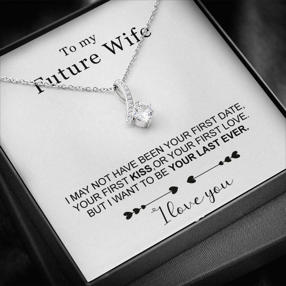 Sterling Silver Necklace - To my future Wife