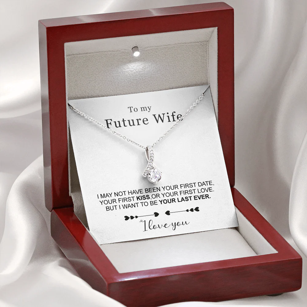 Sterling Silver Necklace - To my future Wife - Image 2