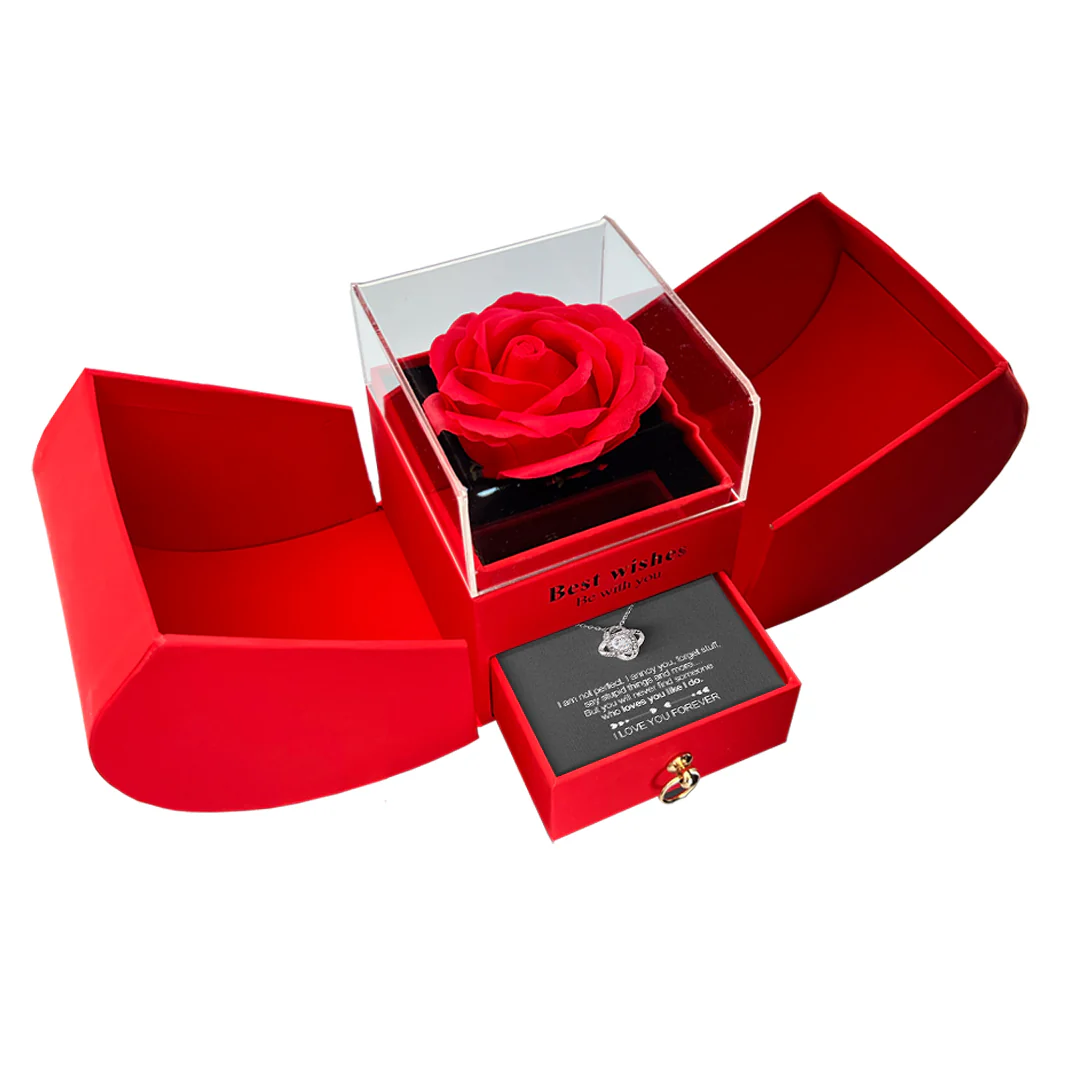 Sterling Silver Necklace - Heart Box - To My Love - Image 2