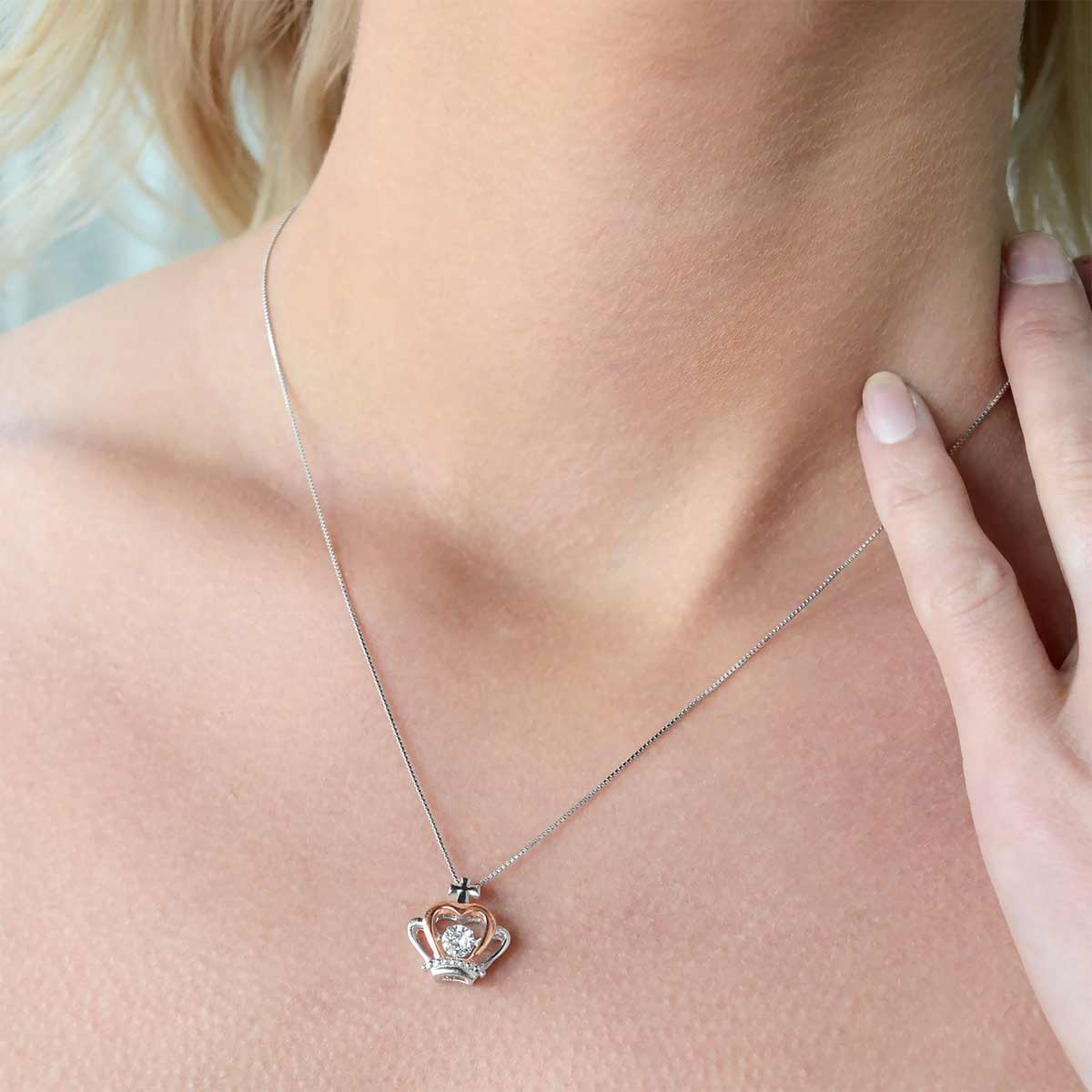 Crown necklace - To my wonderful Daughter - Image 2