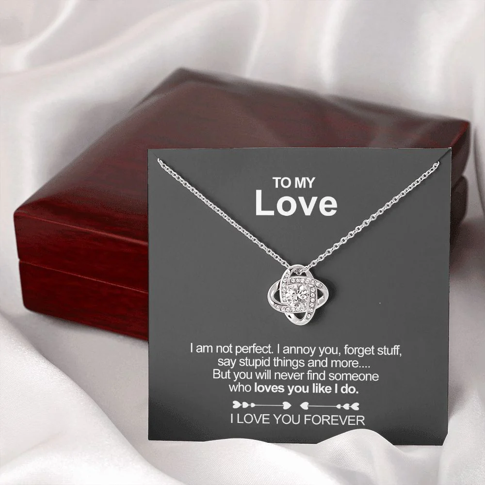 Sterling Silver Necklace - To my Love - FOREVER - Image 6