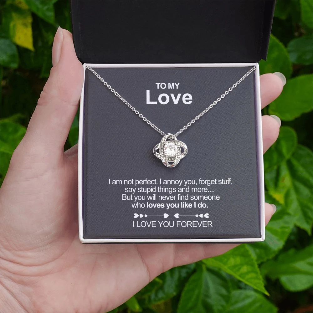 Sterling Silver Necklace - To my Love - FOREVER - Image 7