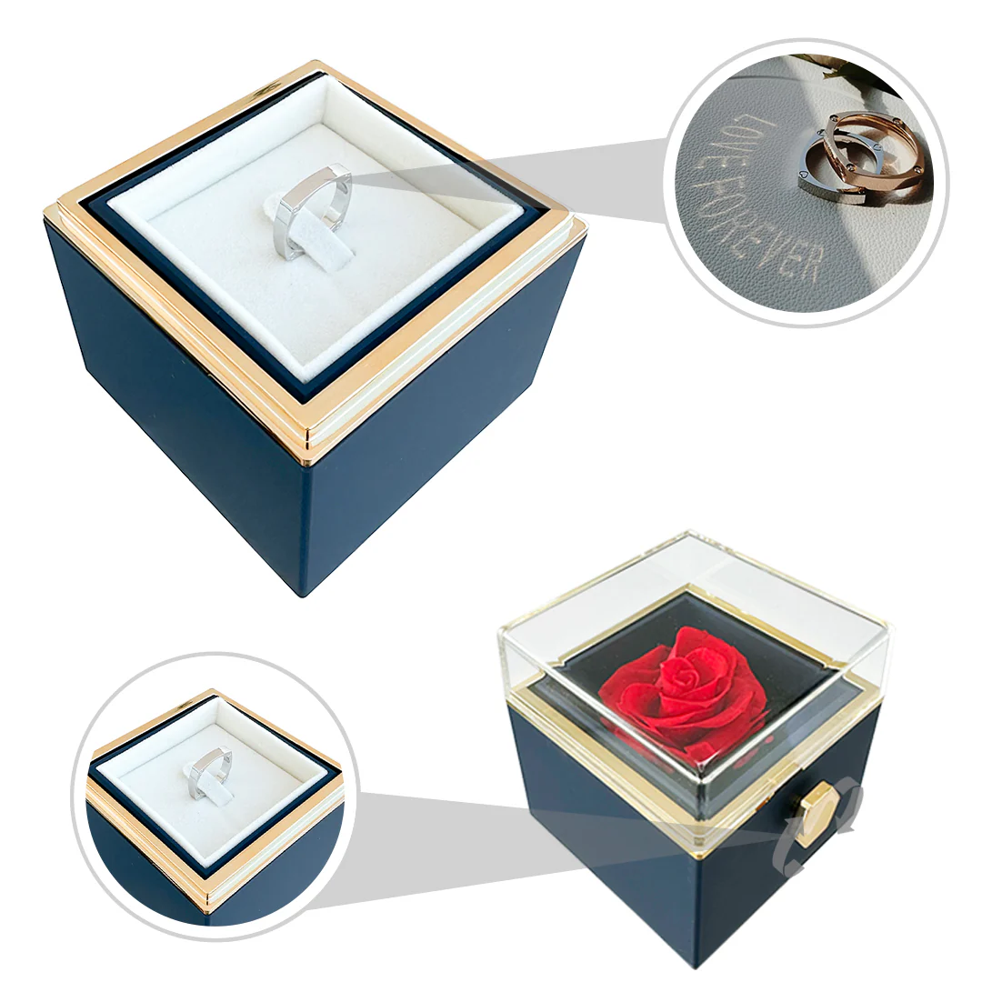 Light Projection Ring - LOVE FOREVER - With Rosebox - Image 7