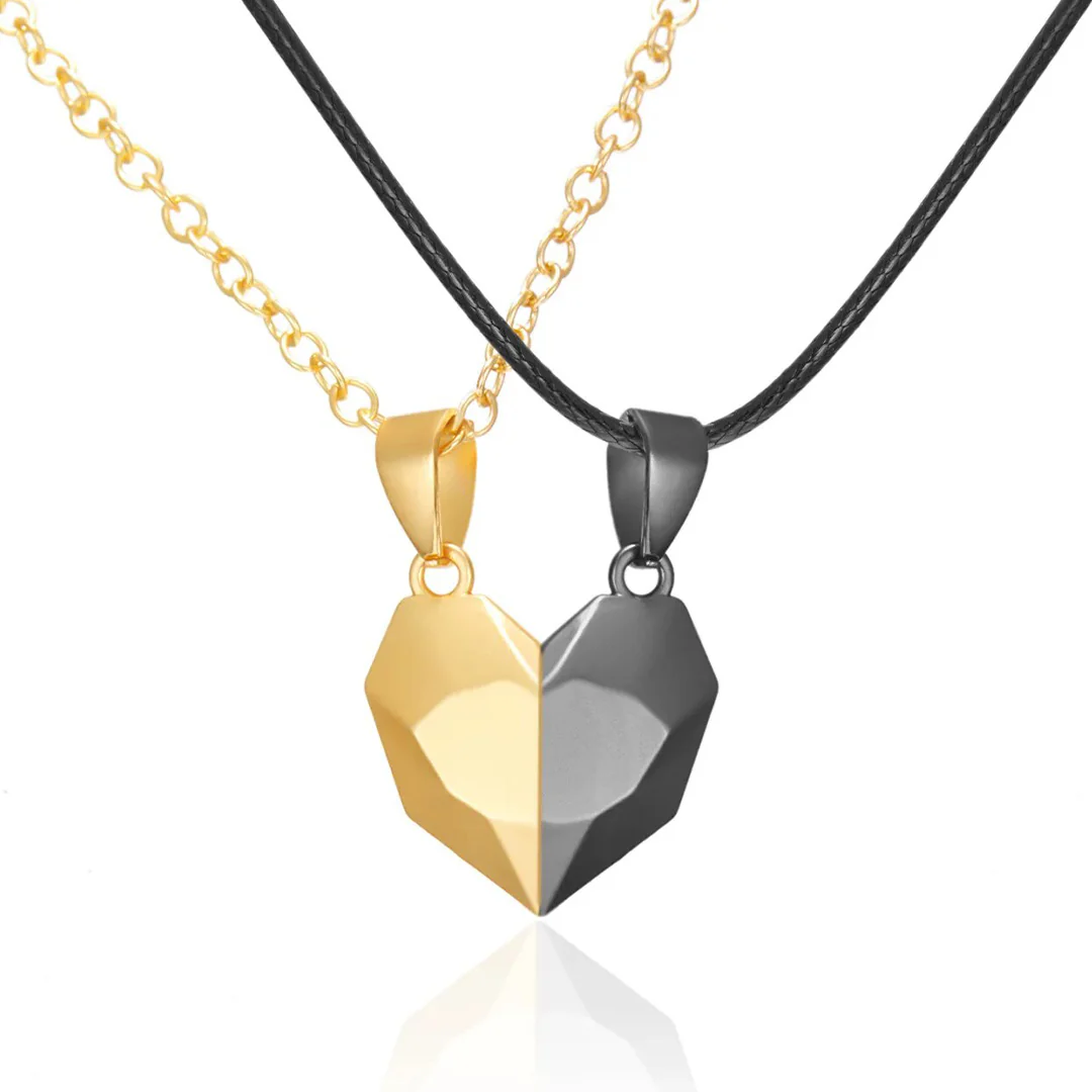 Heart Necklace for Couples - Forever Connected - Image 4