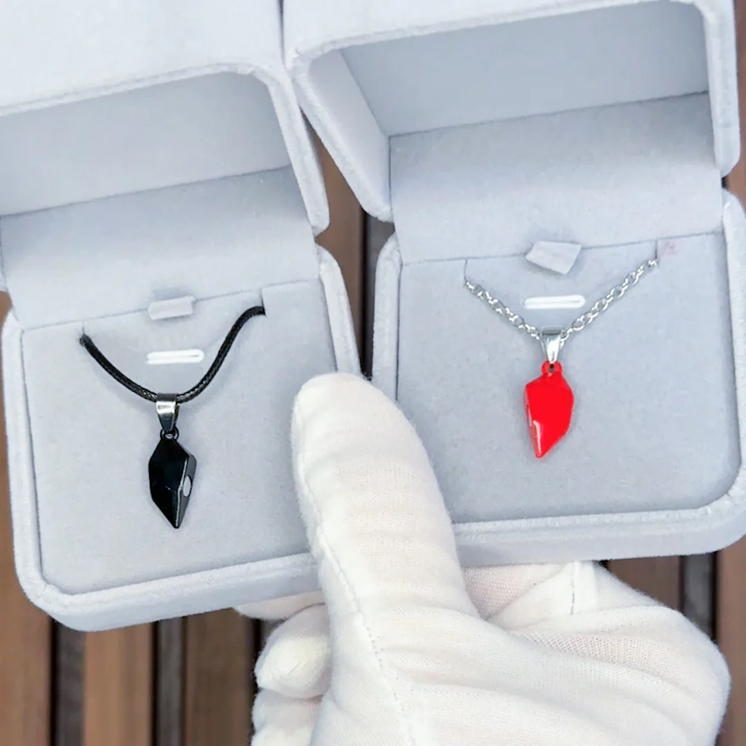 Heart Necklace for Couples - Forever Connected - Image 6