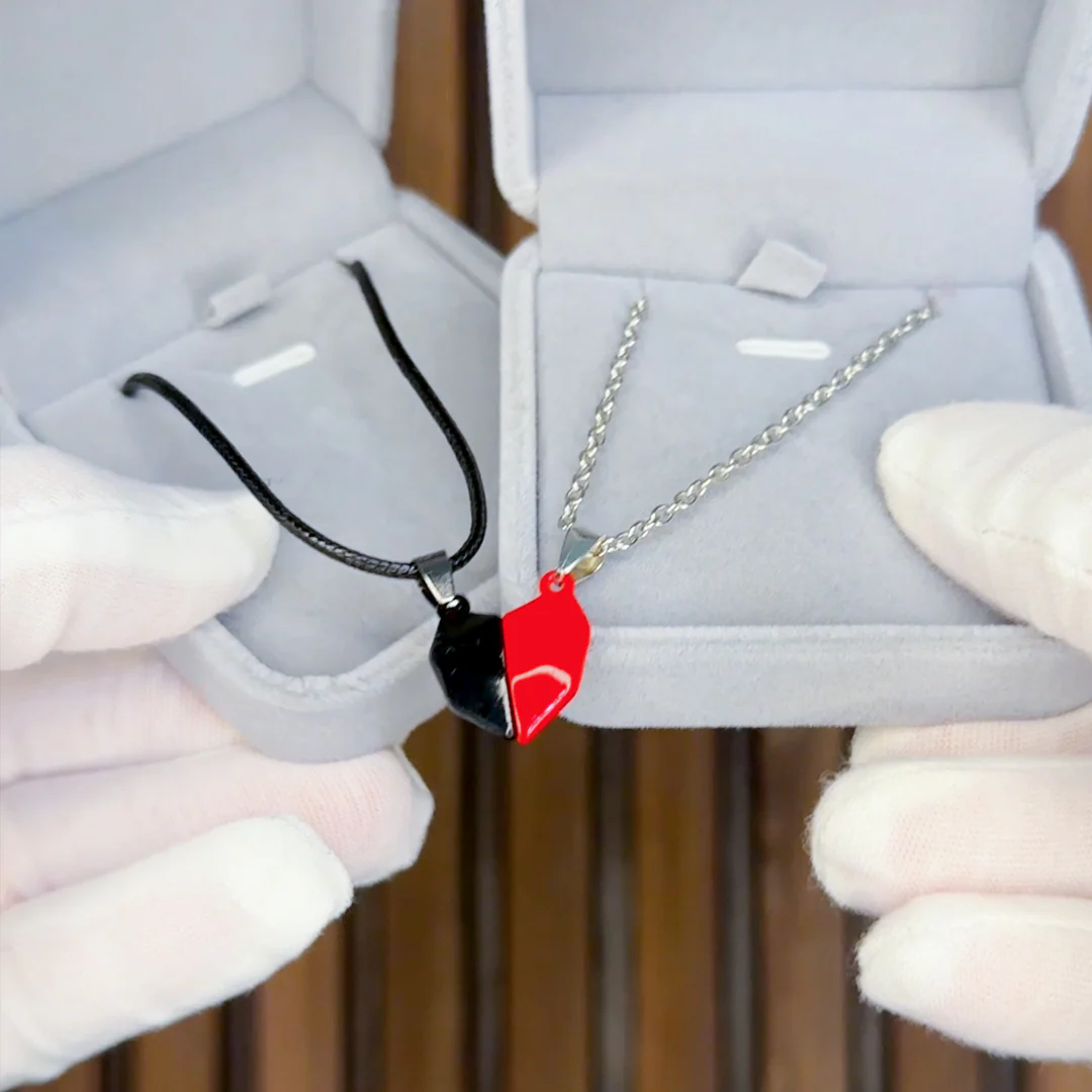 Heart Necklace for Couples - Forever Connected - Image 8