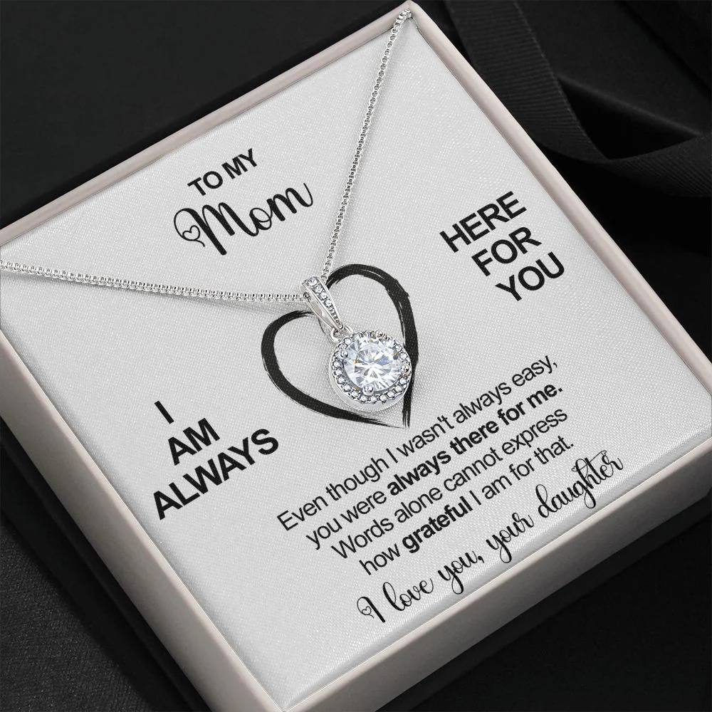 Sterling Silver Necklace - To my Mom