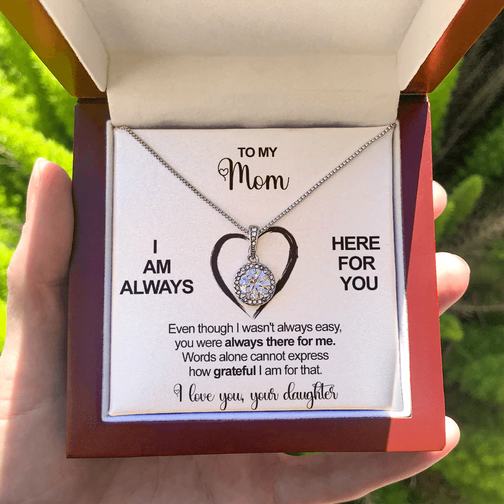 Sterling Silver Necklace - To my Mom - Image 2
