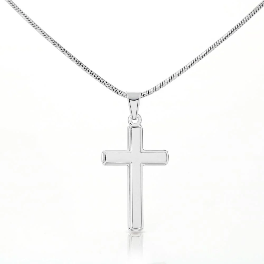 Stainless steel necklace - Kiss, Mom & Dad - Image 4