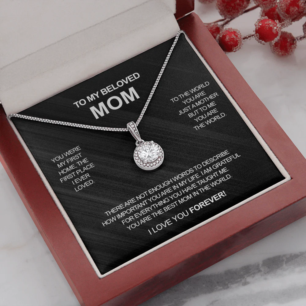 Crystal necklace - To my beloved Mom - Image 6