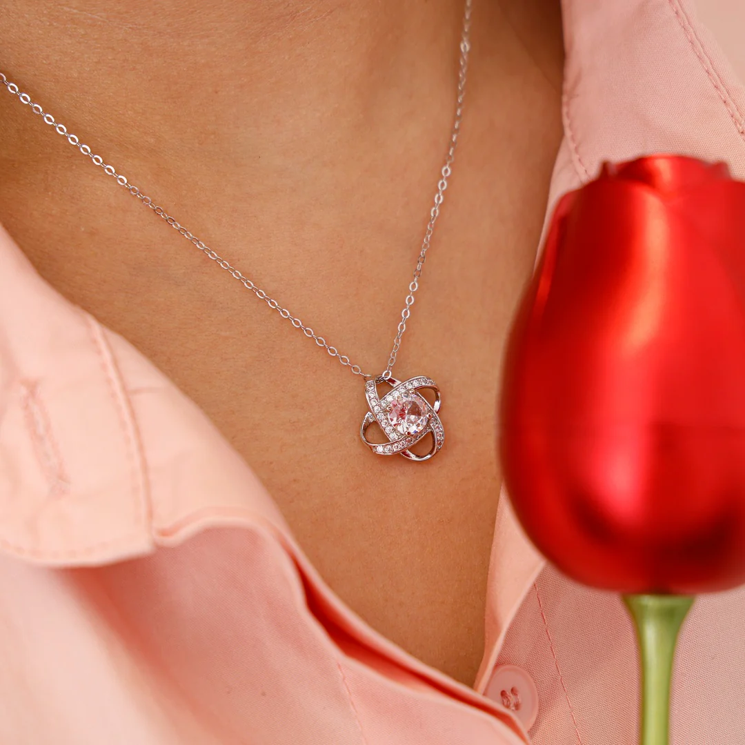 Sterling Silver Necklace with a Luxury Rose Box - Image 5