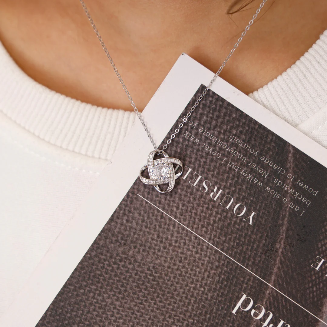 Sterling Silver Necklace with a Luxury Rose Box - Image 7