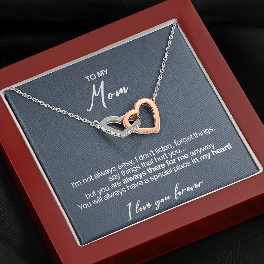 Sterling Silver Necklace - Beloved Mom - Image 5