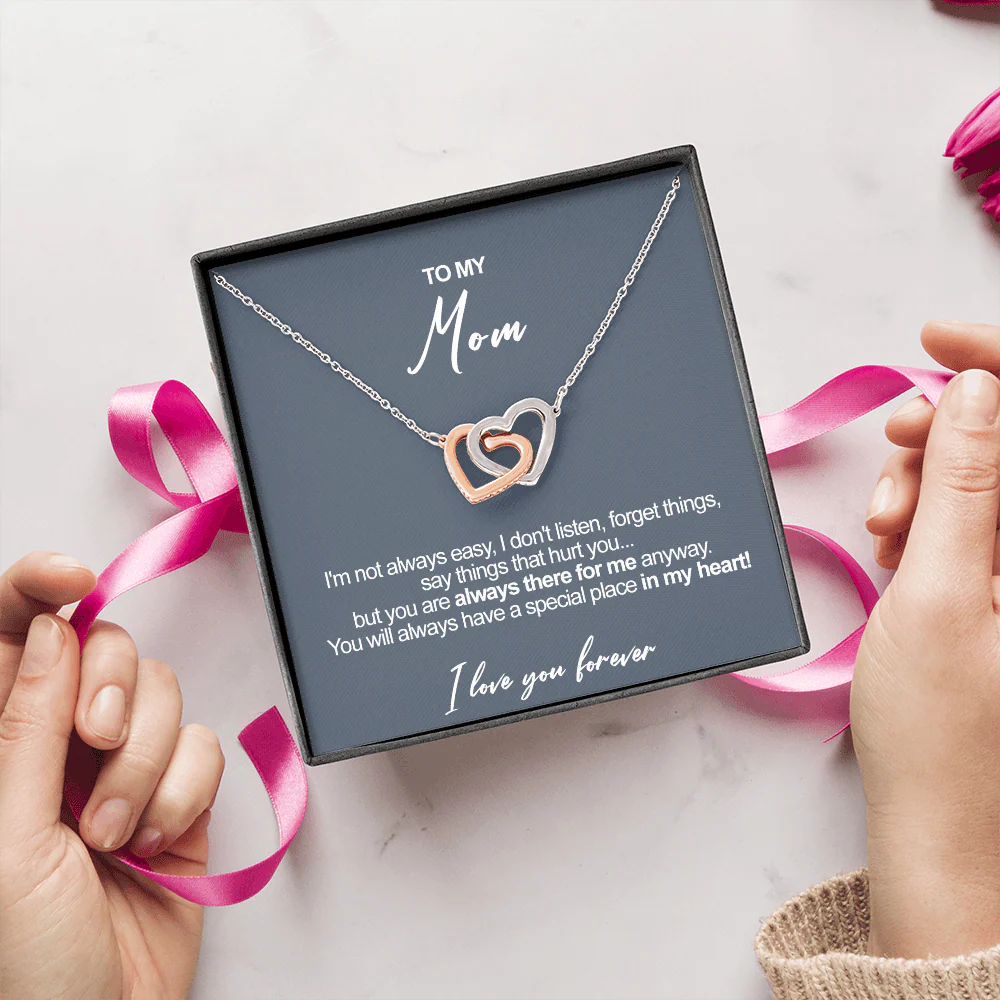 Sterling Silver Necklace - Beloved Mom - Image 8
