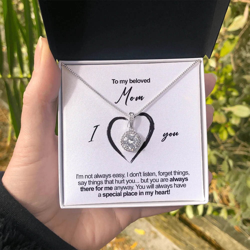 Sterling Silver Necklace - To my beloved Mom - Image 6