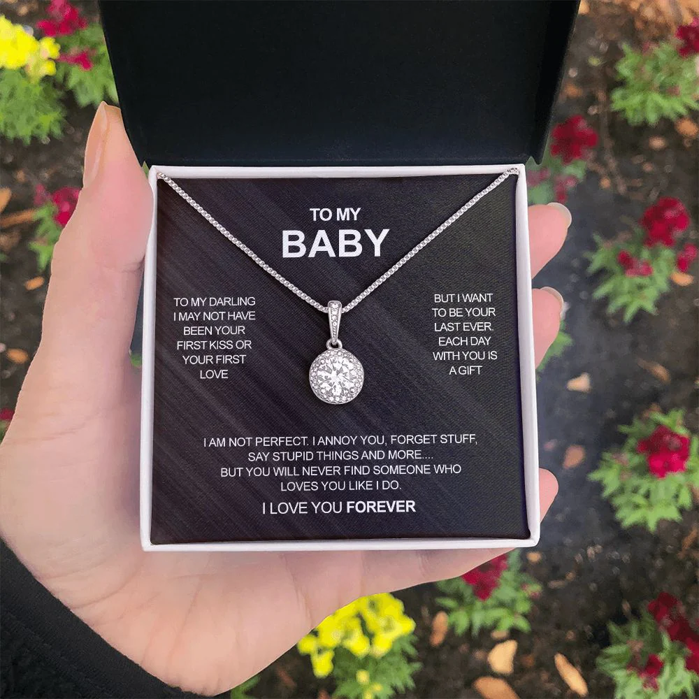 Sterling Silver Necklace  - To my Baby - Image 6
