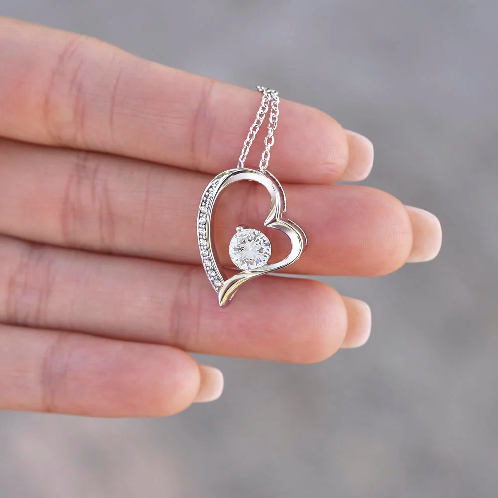 Sterling Silver Necklace with Rose Box - To My Friend´s Mom - Image 2