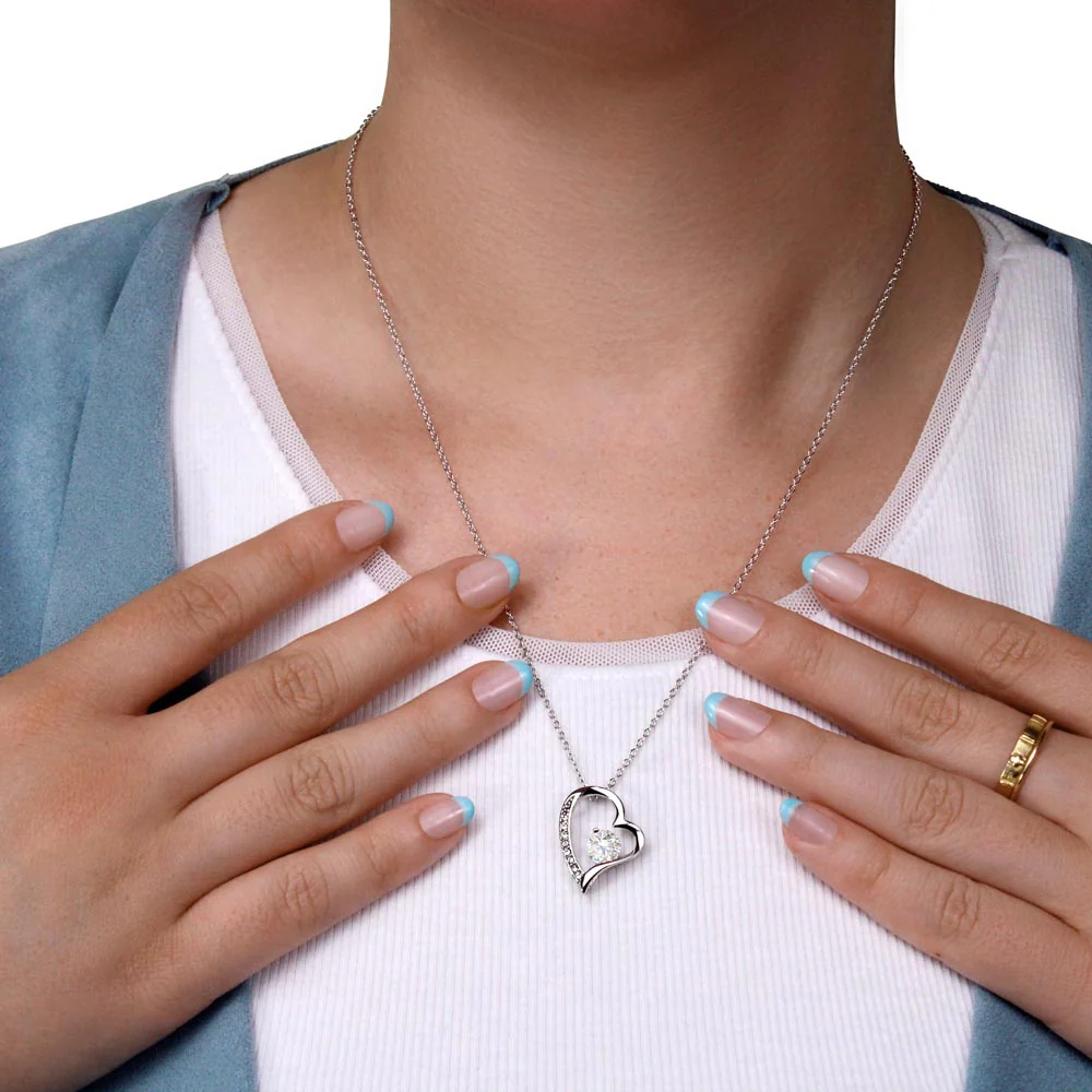 Sterling Silver Necklace with Rose Box - To My Friend´s Mom - Image 5