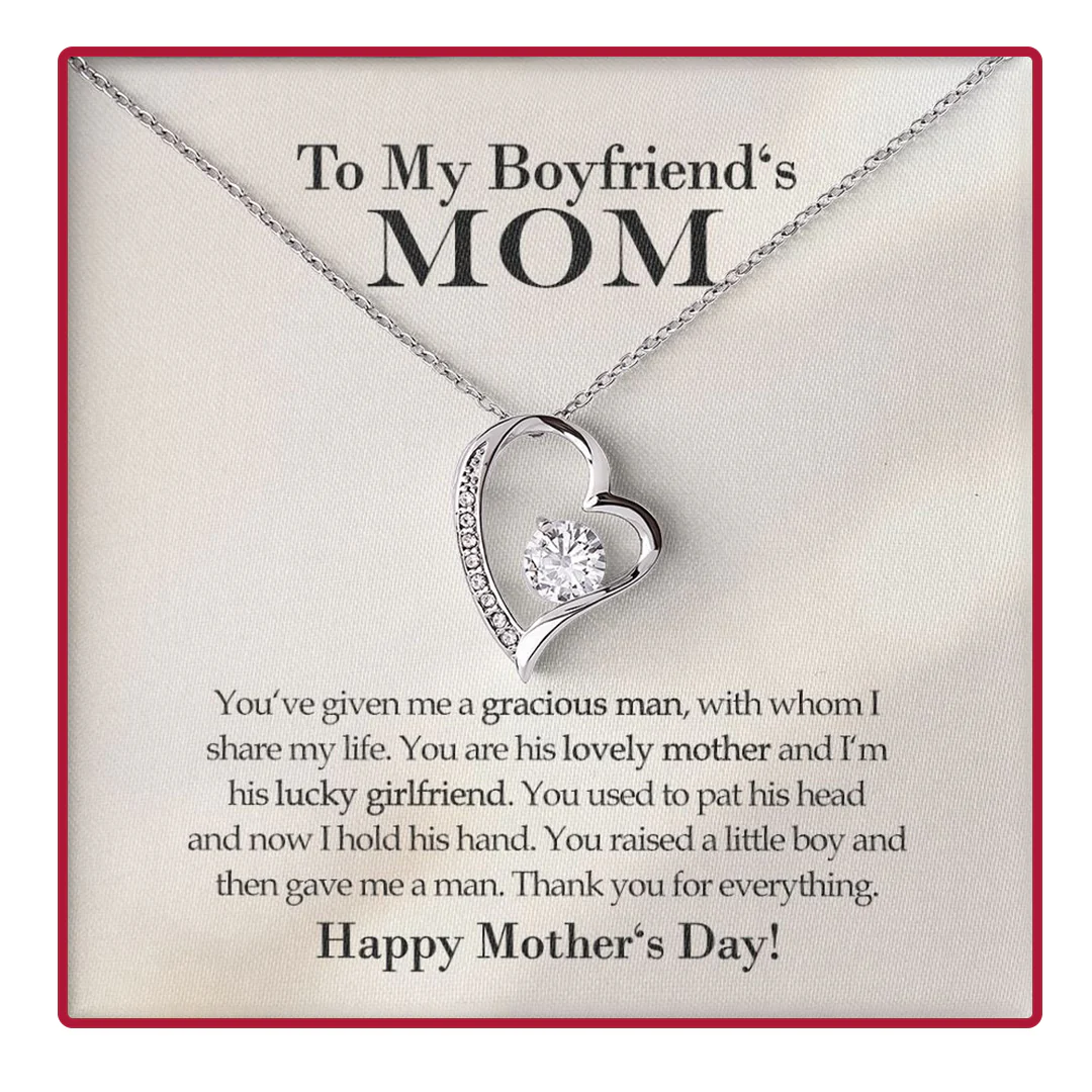 Sterling Silver Necklace with Rose Box - To My Friend´s Mom - Image 8