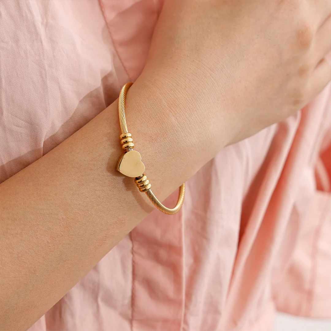 Heart Bracelet - Love You Forever “To my Daughter" - Image 2