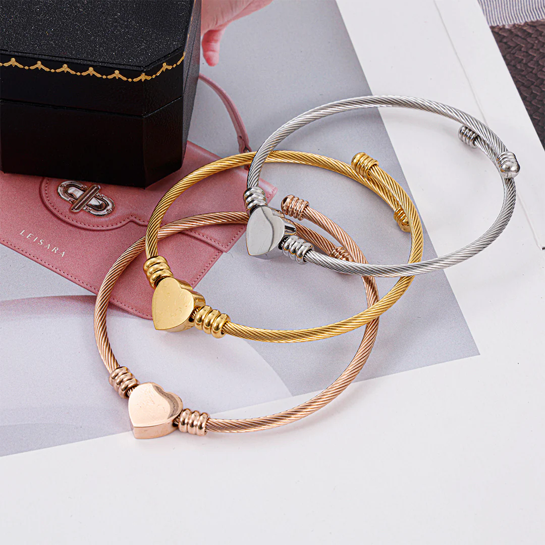 Heart Bracelet - Love You Forever “To my Daughter" - Image 4