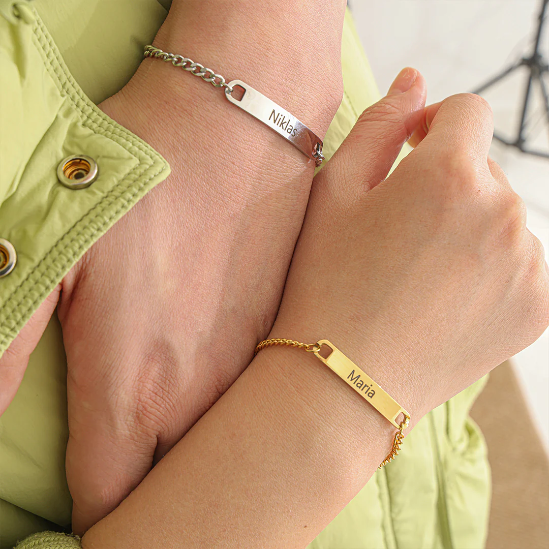 Beyond Love Permanent Partner-Bracelets with Engraving - Image 8