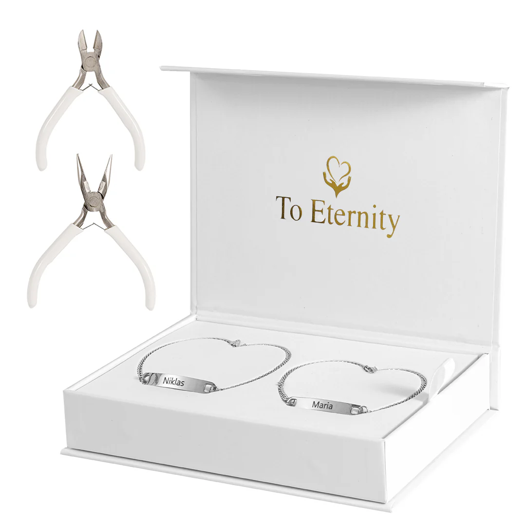 Beyond Love Permanent Partner-Bracelets with Engraving - Image 9
