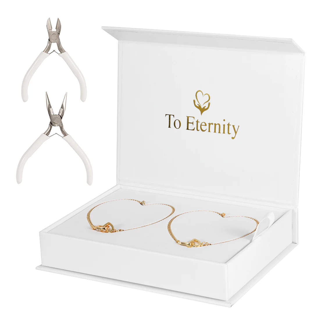 Beyond Love Permanent Bracelets with Name Engraving - Image 10