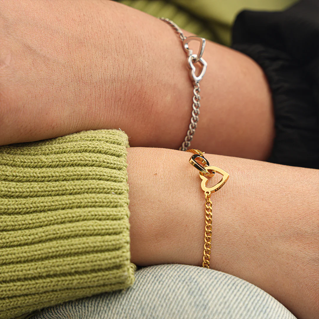 Beyond Love Permanent Bracelets with Name Engraving - Image 4