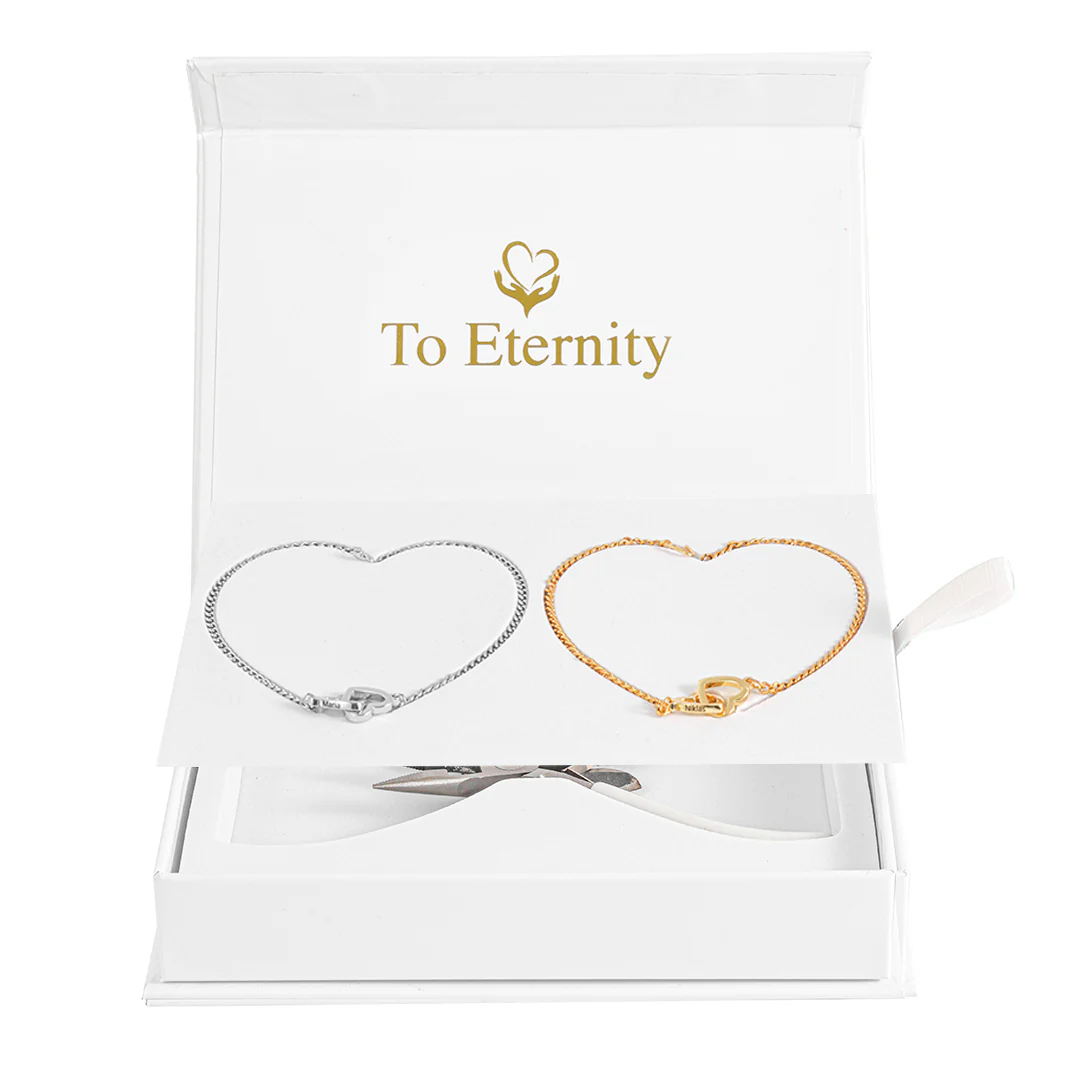 Beyond Love Permanent Bracelets with Name Engraving - Image 8
