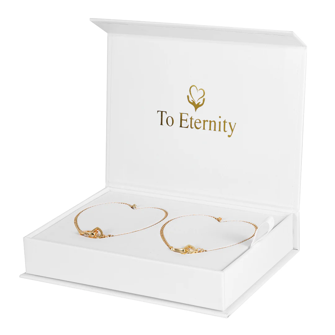 Beyond Love Permanent Bracelets with Name Engraving - Image 9
