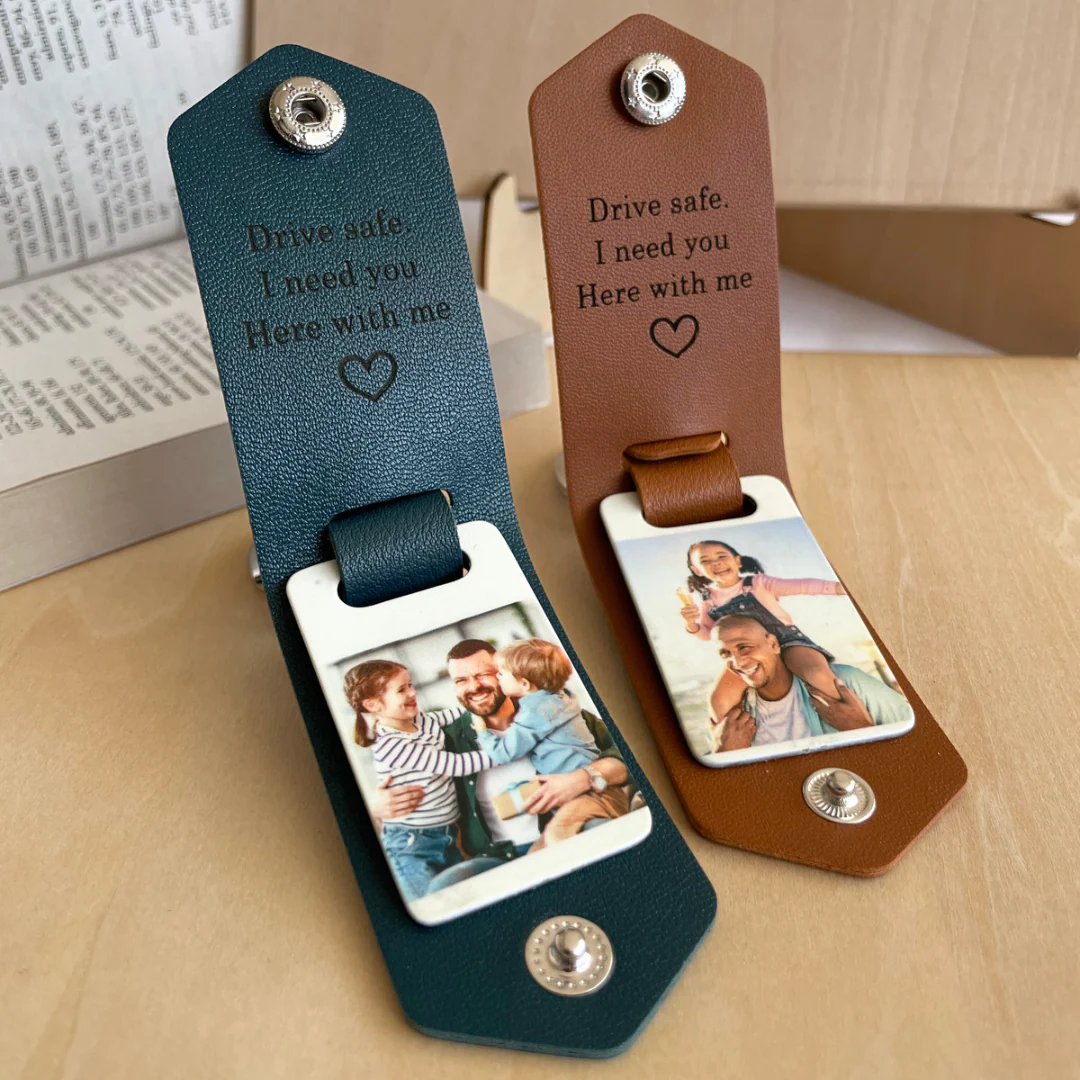 Personalized photo Keychain - To my Dad - Image 2