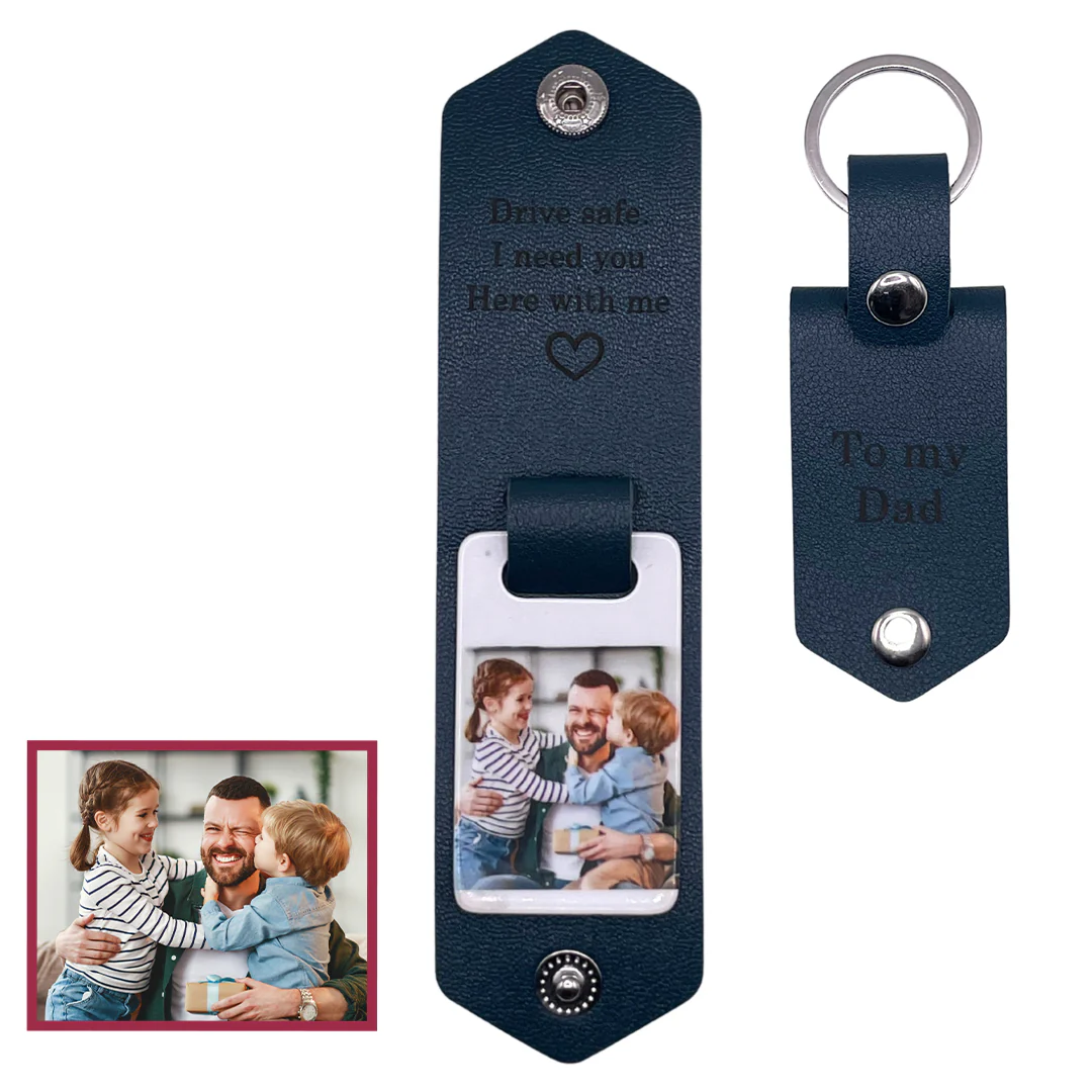 Personalized photo Keychain - To my Dad - Image 4