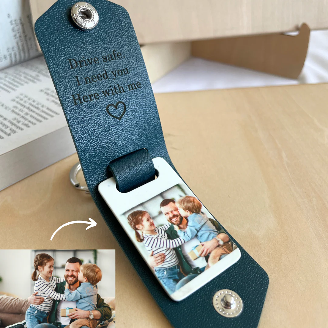 Personalized photo Keychain - To my Dad - Image 7