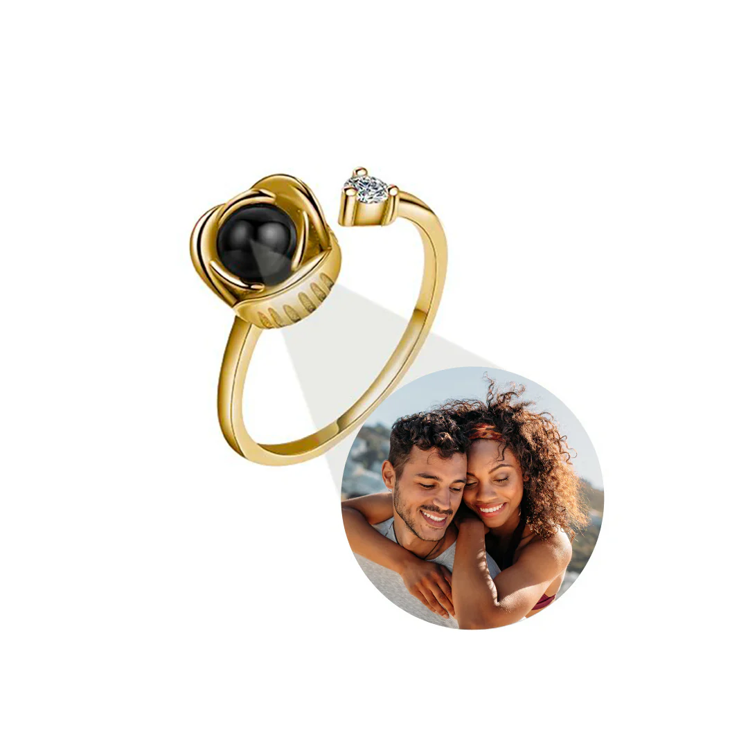 Personalized Photo Ring - To my loved Ones - Image 2