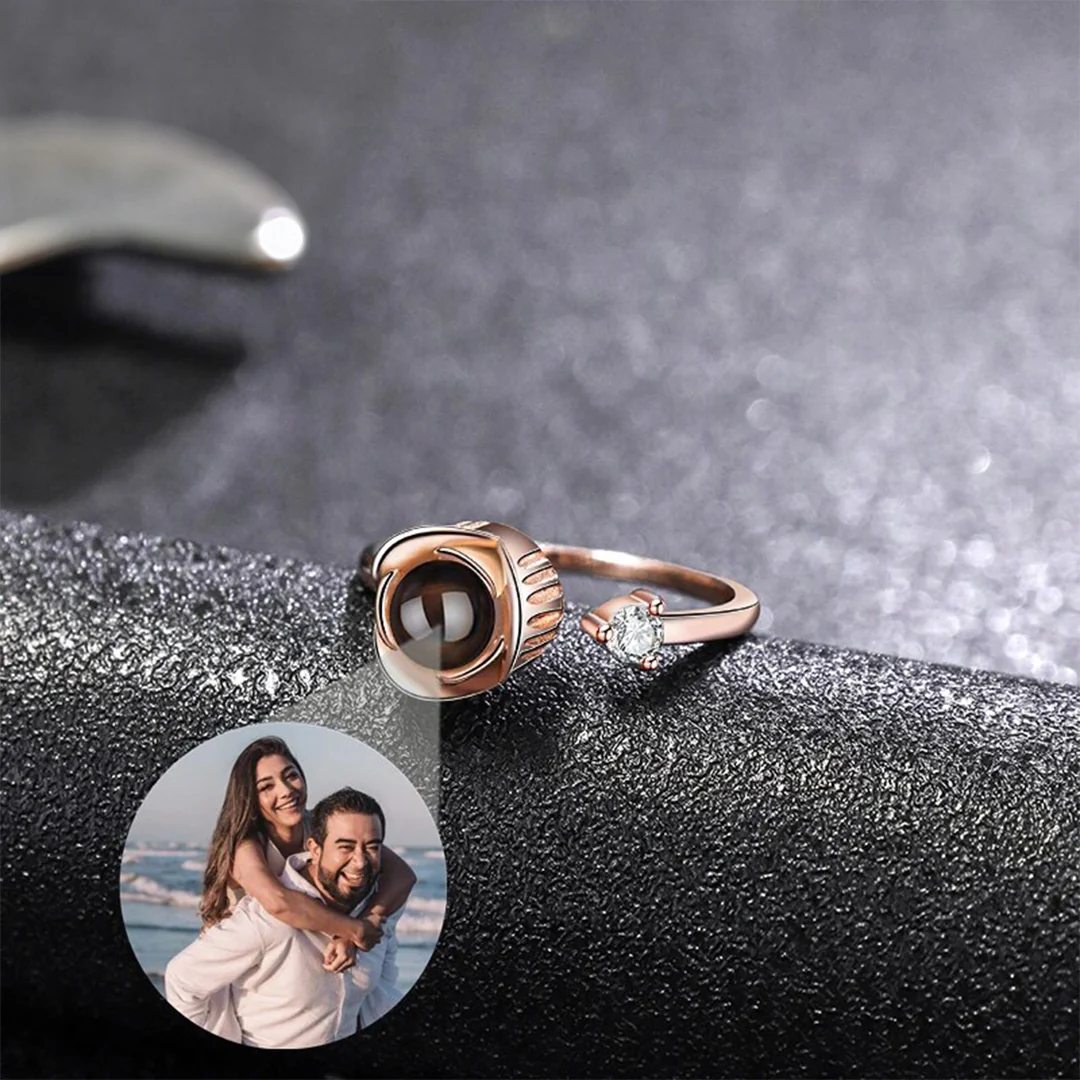 Personalized Photo Ring - To my loved Ones - Image 7