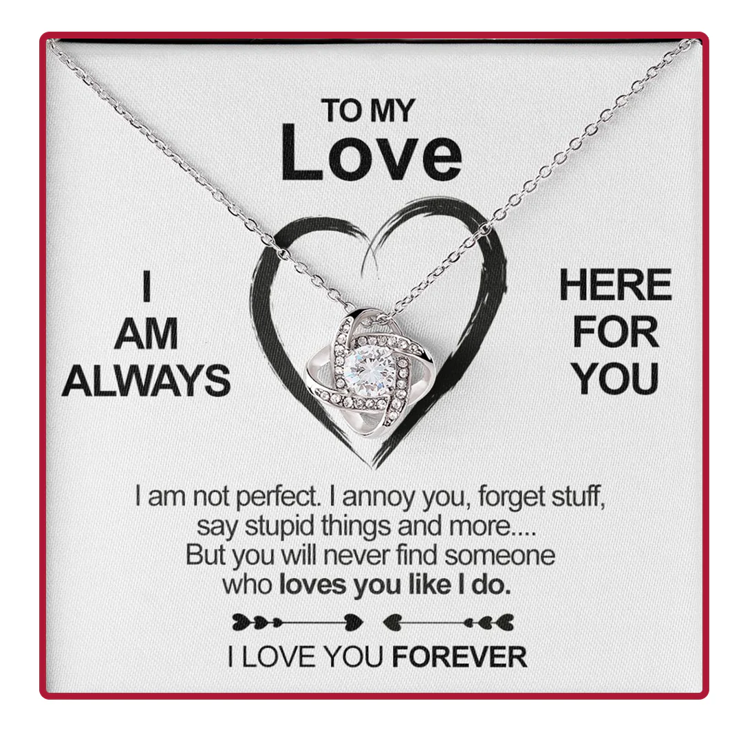 Sterling Silver Necklace with real Rose Gift Box - To my Love - Image 7