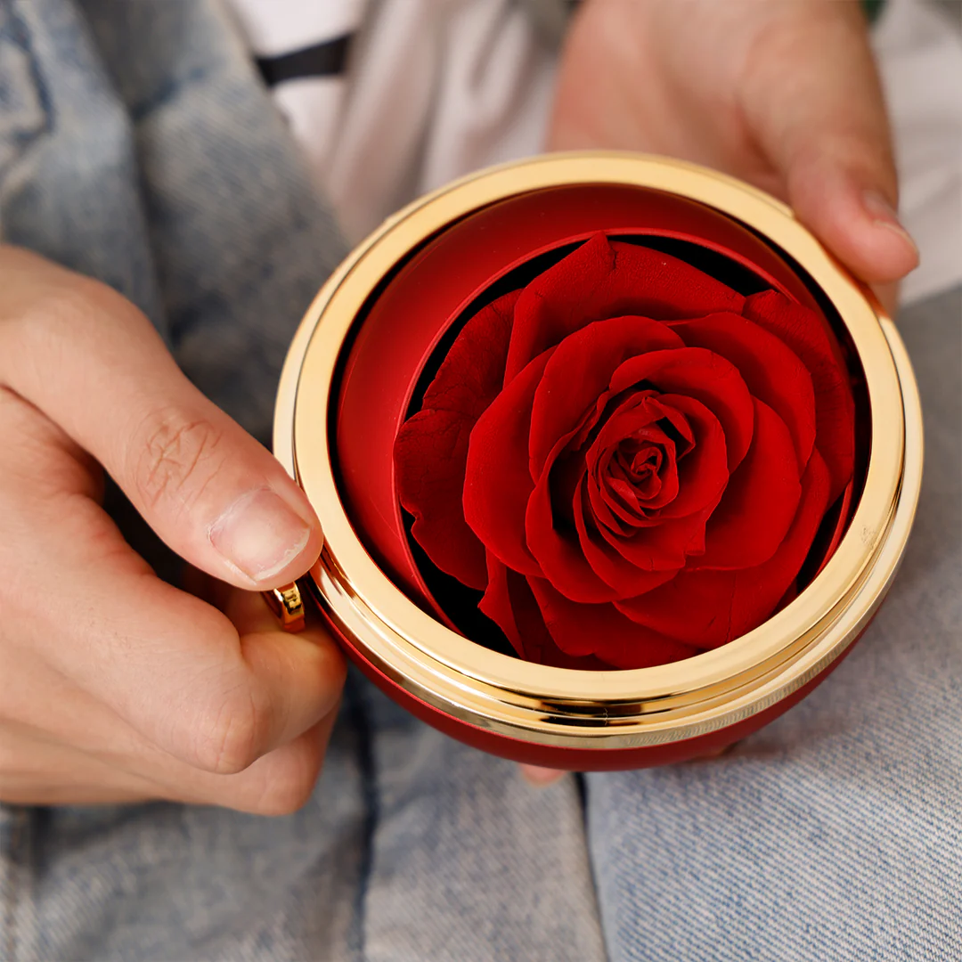 Engraved Necklace - With Real Rose - To My Love - Image 14