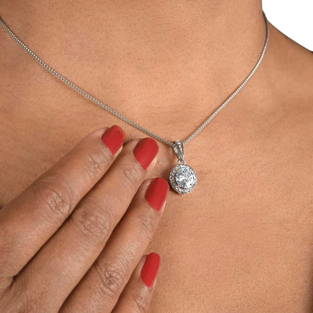 Sterling Silver Necklace with Rose Box - To My Mother - Image 3