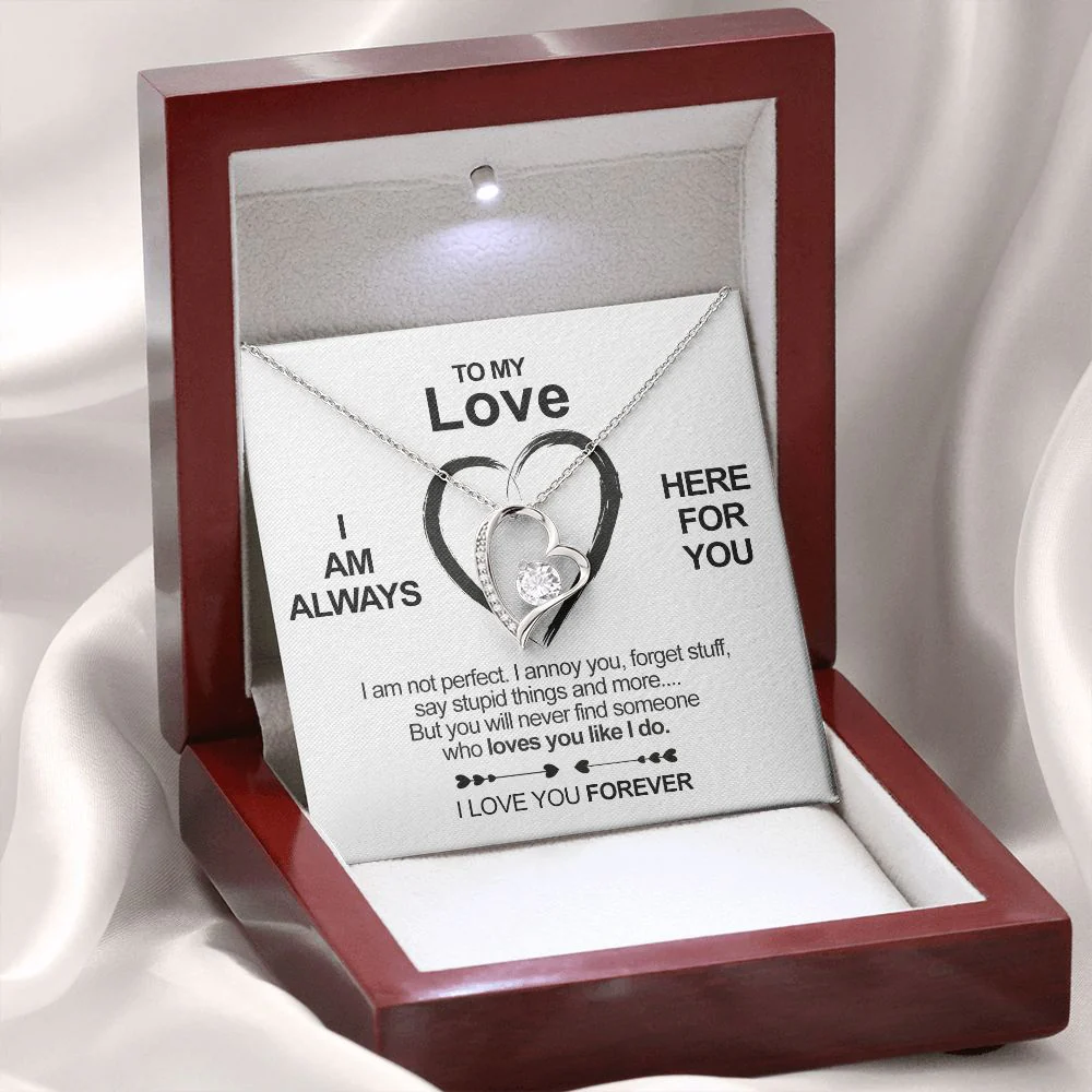 Sterling Silver Necklace - To my Love - Image 2