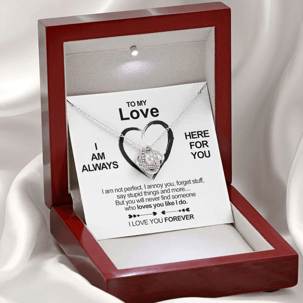 Sterling Silver Necklace - To my Love - I love you - Image 2