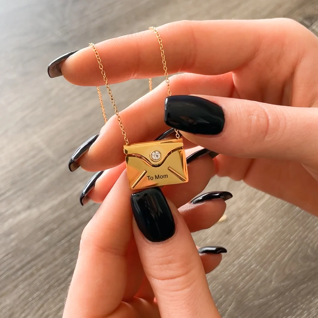Necklace with a secret message - To my Mom - Image 5