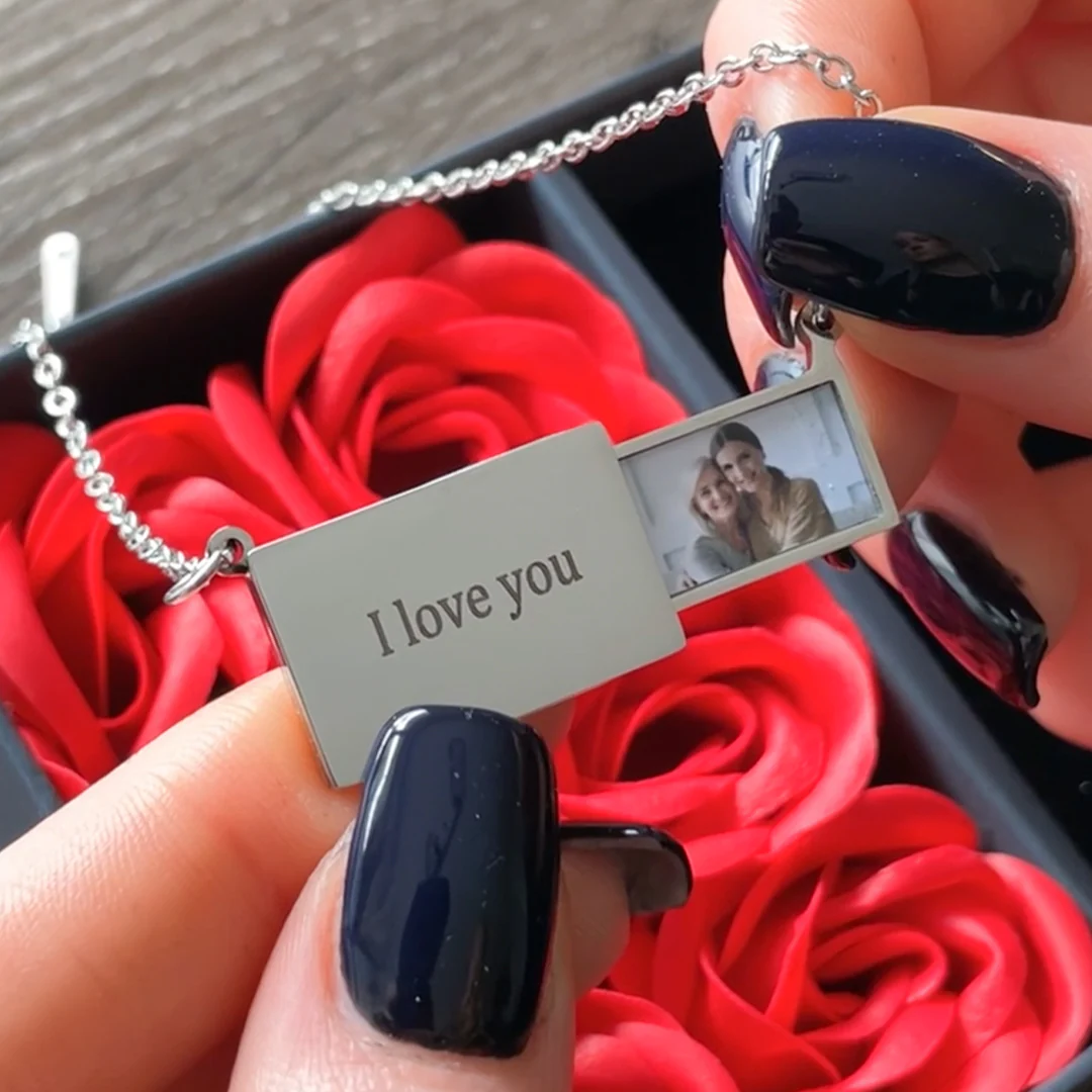Personalized photo Necklace - To my Mother - Image 13